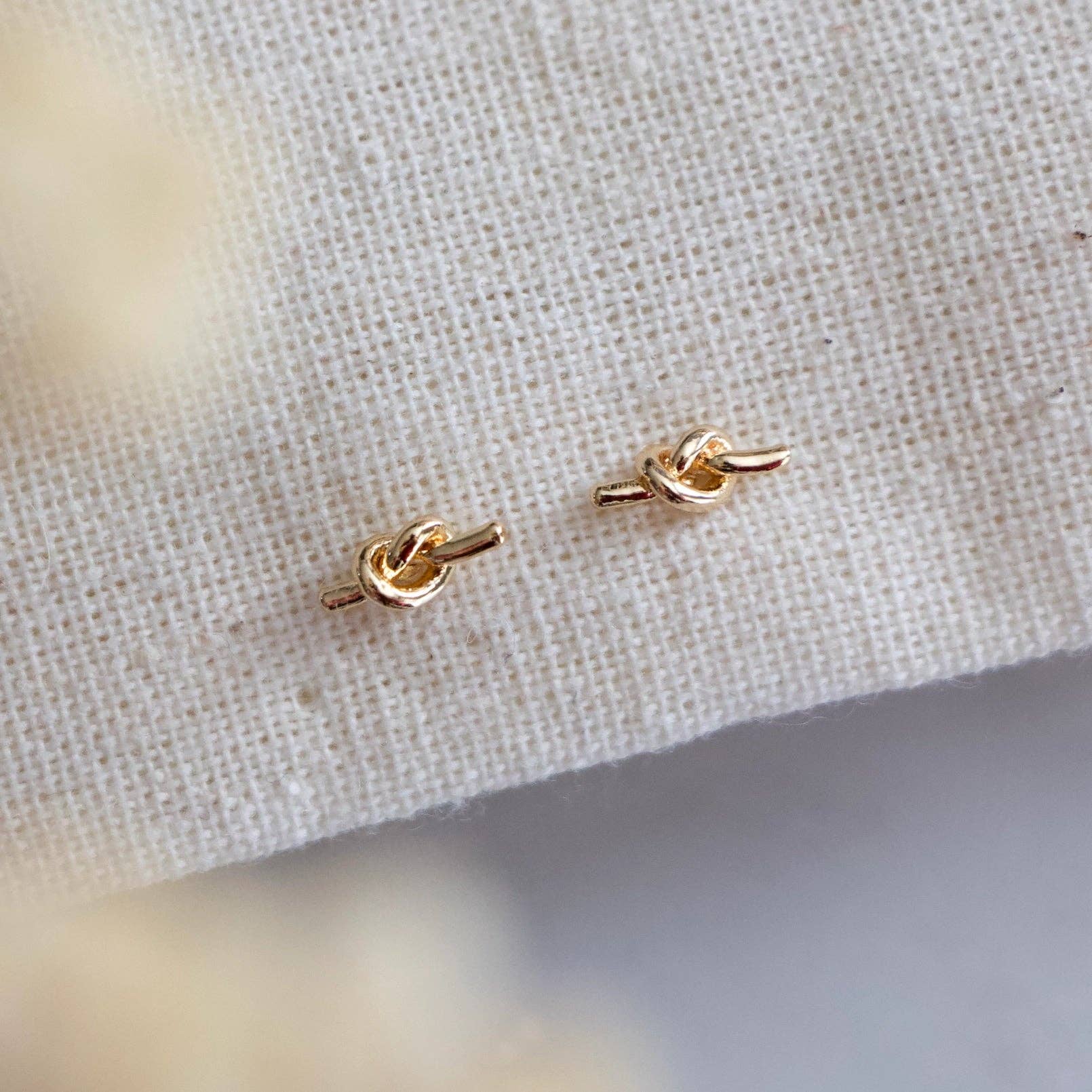 Love Knot Stud Earrings