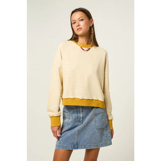 Hanna Striped Sweatshirt
