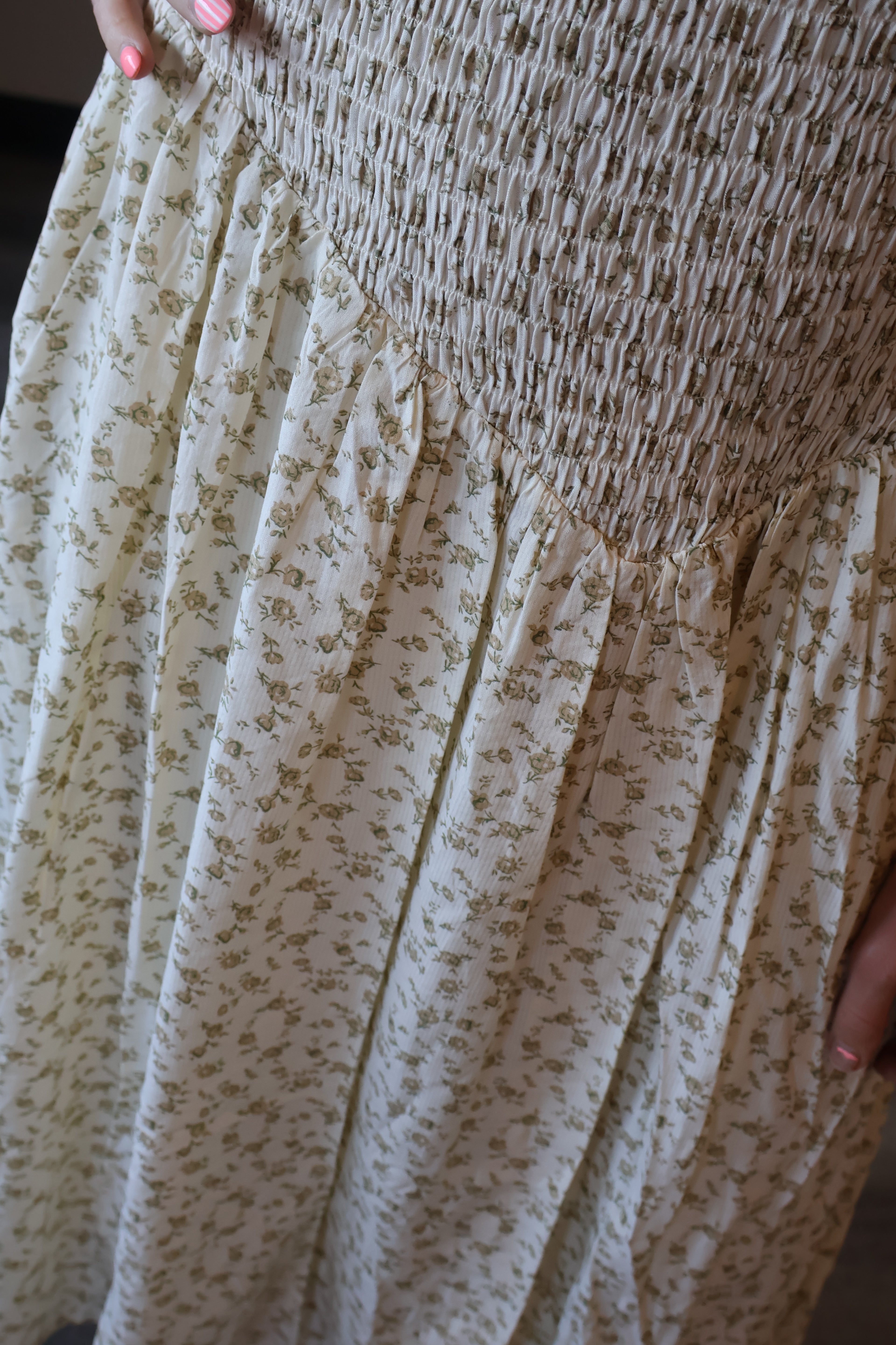 Rae Floral Smocked Dress