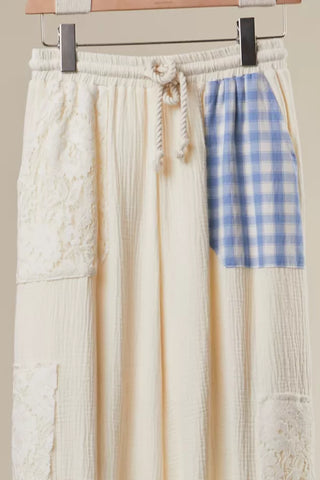 Joelle Patchwork Pants
