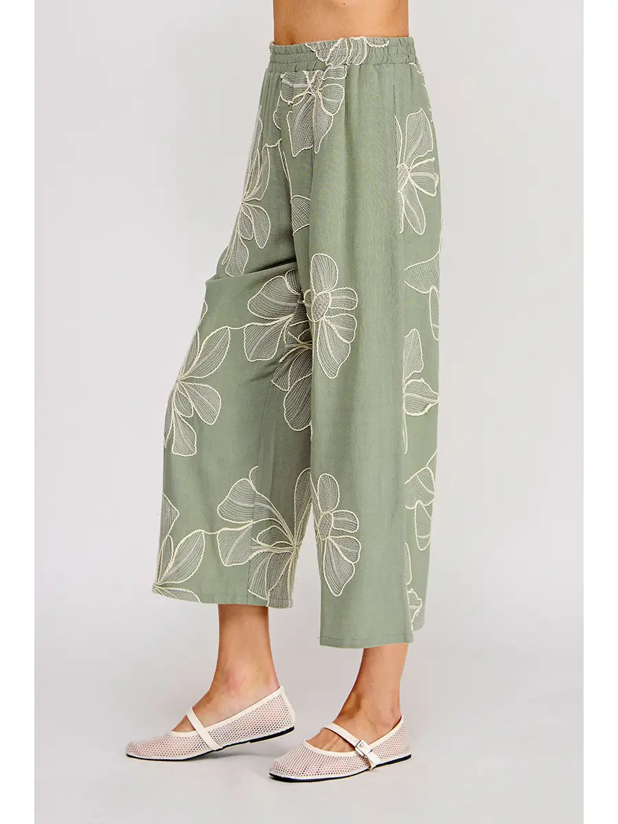 Maya Embroidered Pants