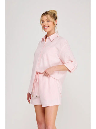 Melissa Striped Button Up