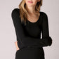 Bails Long Sleeve Scoop Neck Top