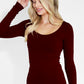 Bails Long Sleeve Scoop Neck Top