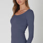Bails Long Sleeve Scoop Neck Top