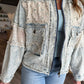 Sloane Denim Textured Jacket