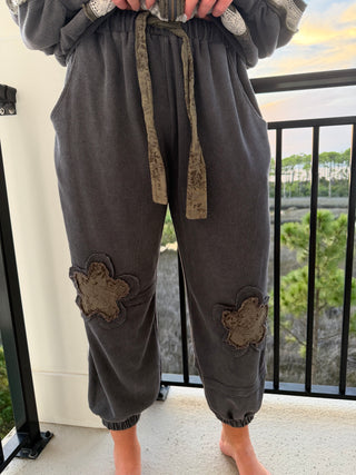 Emerson Floral Detail Joggers