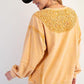 Dea Crochet Patch Crewneck