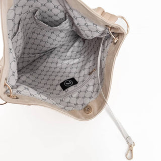 Rosalie Suede Hobo Bag