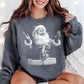 White Out Santa Crewneck
