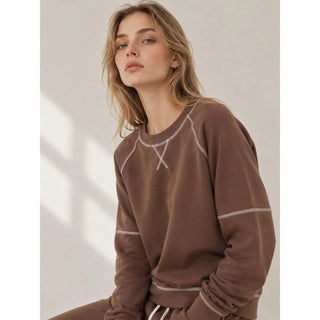 Miranda Stitched Pullover