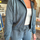 Sharon Mock Neck Zip Up Active Jacket