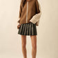 Cassie Knit Stitched Loose-Fit Sweater