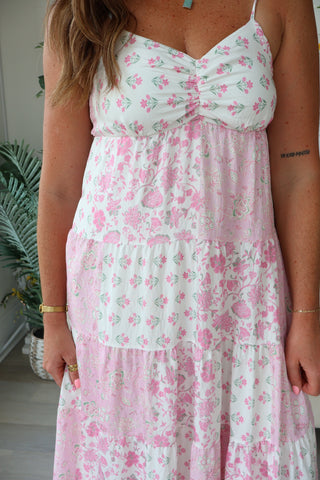 Kyla Quilted Maxi Dress