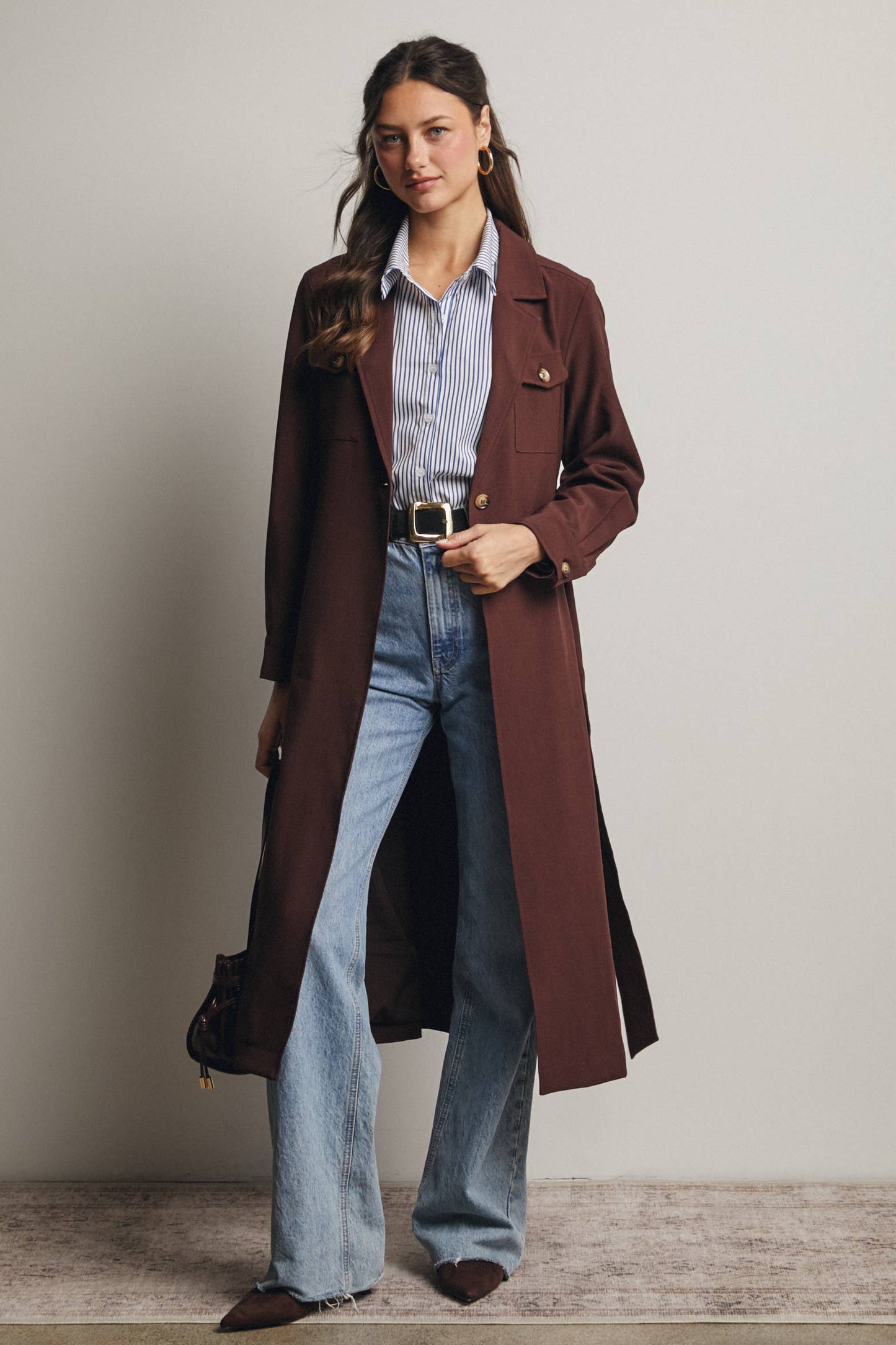 Margo Belted Trench Coat