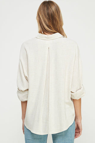Everly Button Front Shirt