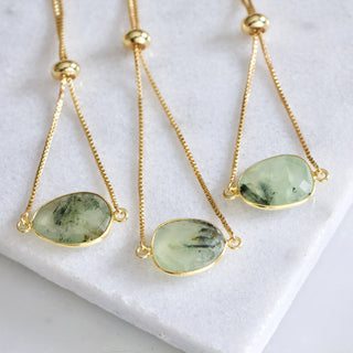 Gemstone Adjustable Bracelet