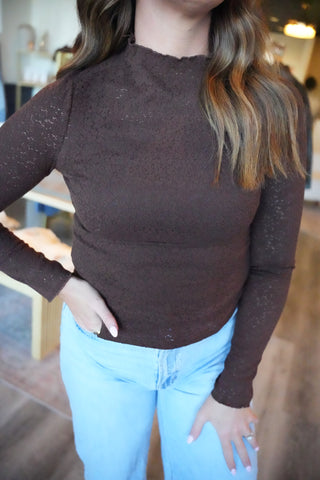 Colleen Mesh Top
