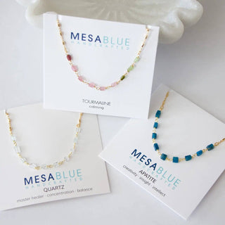 Tourmaline Bar Necklace