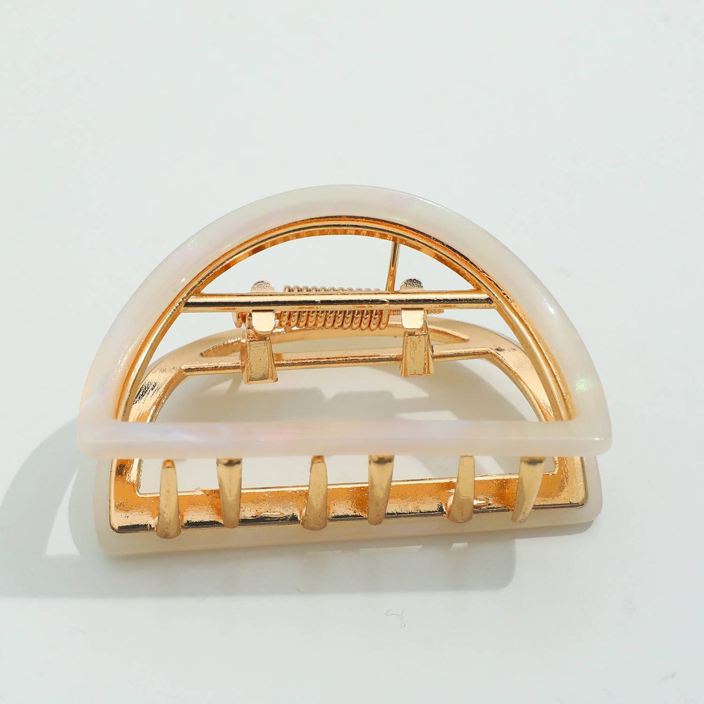 Rosalie Core | Classic Small Half Moon Metal Claw Clip