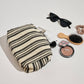 Voyage Stripe Cosmetic Pouch