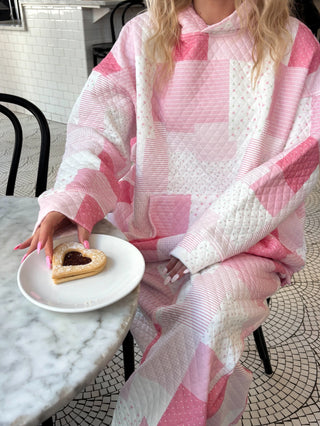 Elodie Quilted Hoodie