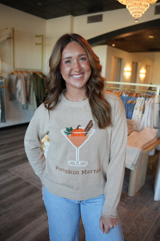 Margo Pumpkin Martini Pullover