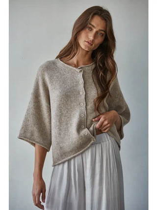 Lynn Quarter Sleeve Cardigan