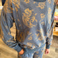 Paisley Print Round Neck Top