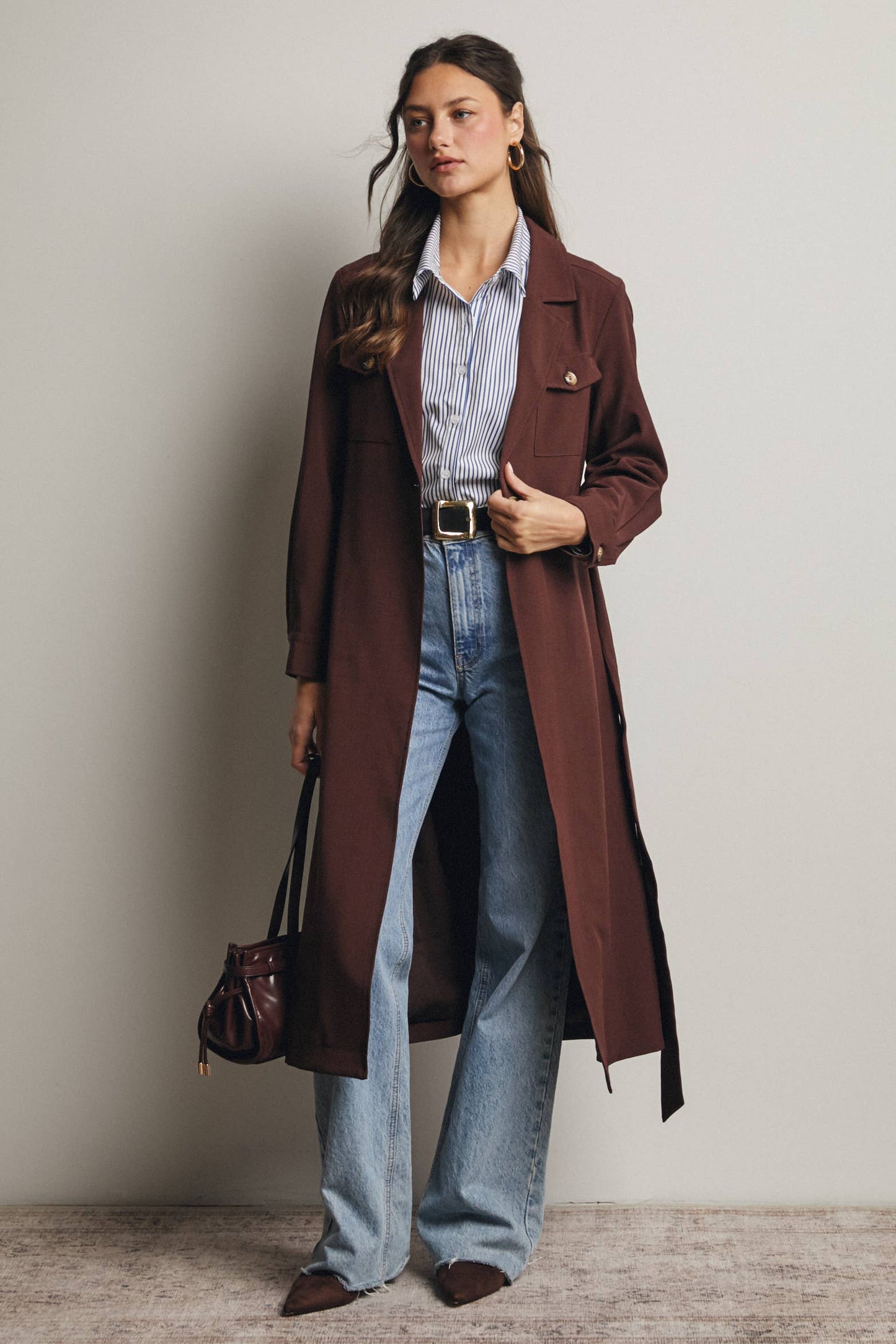 Margo Belted Trench Coat