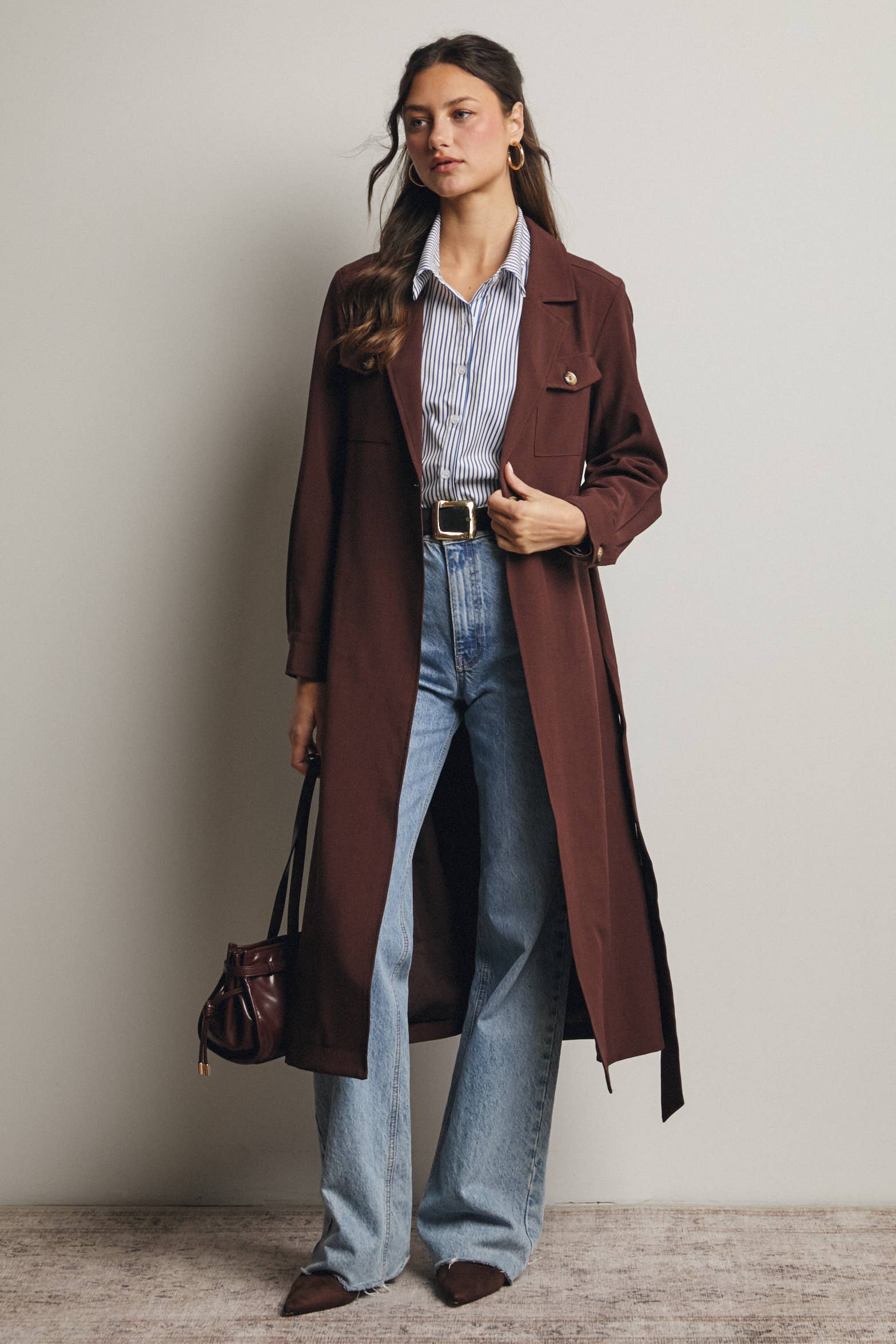 Margo Belted Trench Coat