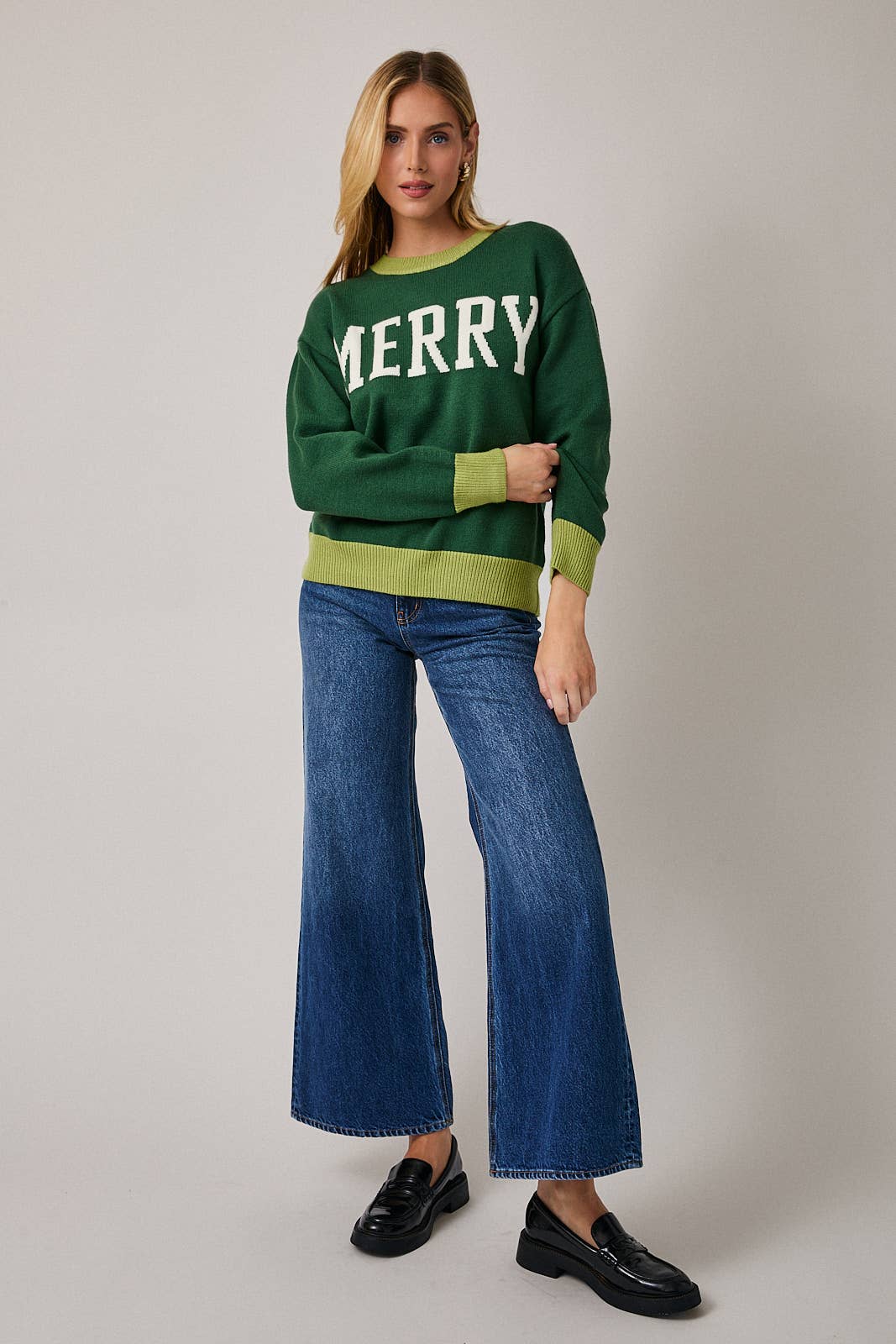 “MERRY" SWEATER