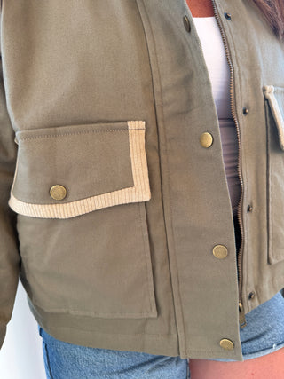 Marla Vintage Contrast Jacket