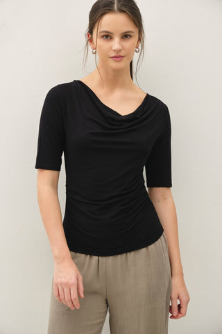 Rebecca Cowl Neck Top
