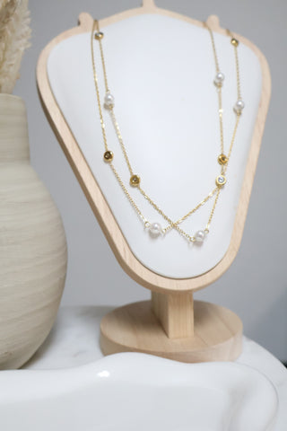 Kate Pearl Layer Necklace