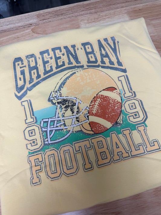 Green Bay Distressed Tee