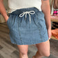 Mandy Denim Skort
