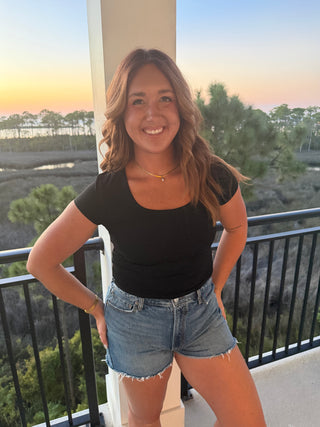 Danica Scoop Neck Tee