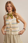 Brin Crochet Vest