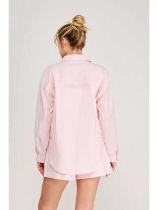 Melissa Striped Button Up