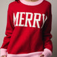 “MERRY" SWEATER
