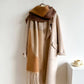Geometric Fringe Wool Scarf