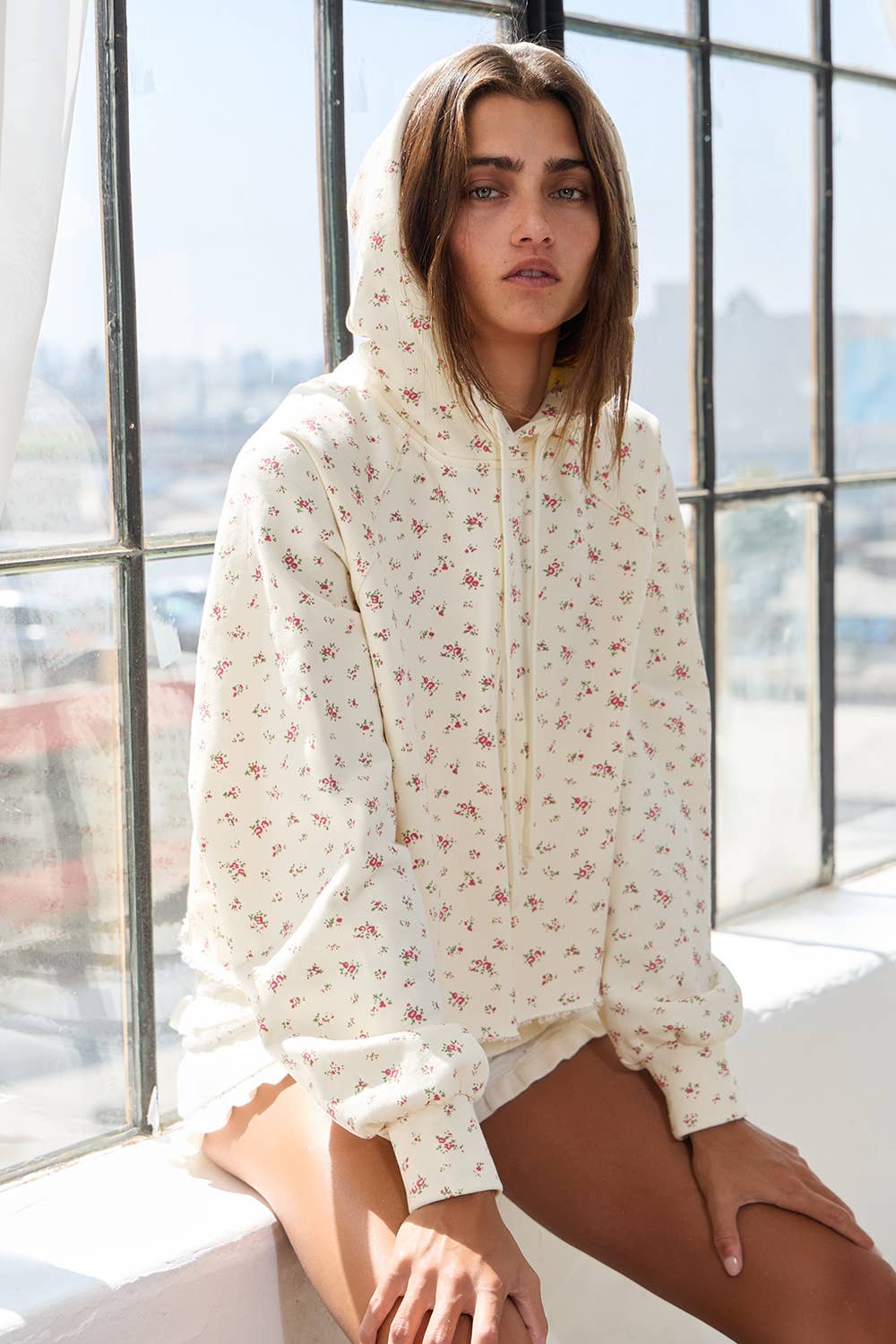 Peony Pullover Hoodie