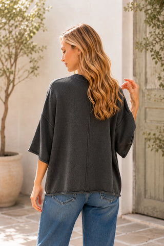 Karissa Boxy Knit Crew