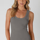 Violet Reversible Ribbed Tank Top