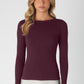 Niki Wide Ribbed Long Sleeve Top