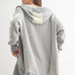 Arielle Driftwood Hooded Cardigan