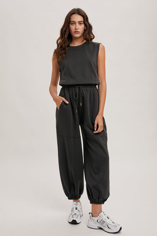 KeKe Drawstring Jumpsuit