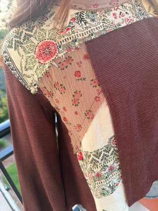 Georgie Contrast Top
