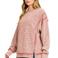 Raegan Exposed Hem Crew